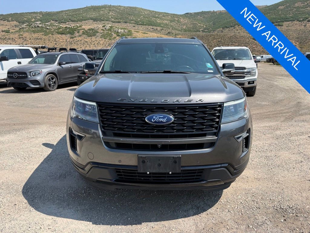 Used 2018 Ford Explorer Sport with VIN 1FM5K8GT9JGA55629 for sale in Park City, UT