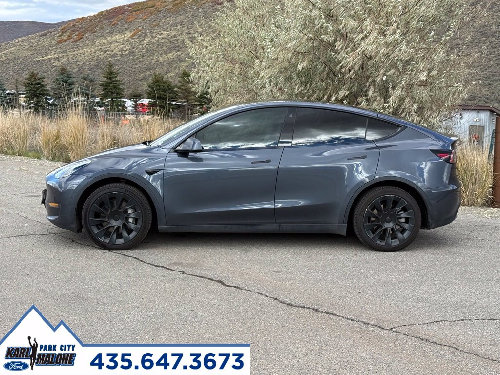 Used 2023 Tesla Model Y Long Range with VIN 7SAYGDEE8PF587542 for sale in Park City, UT