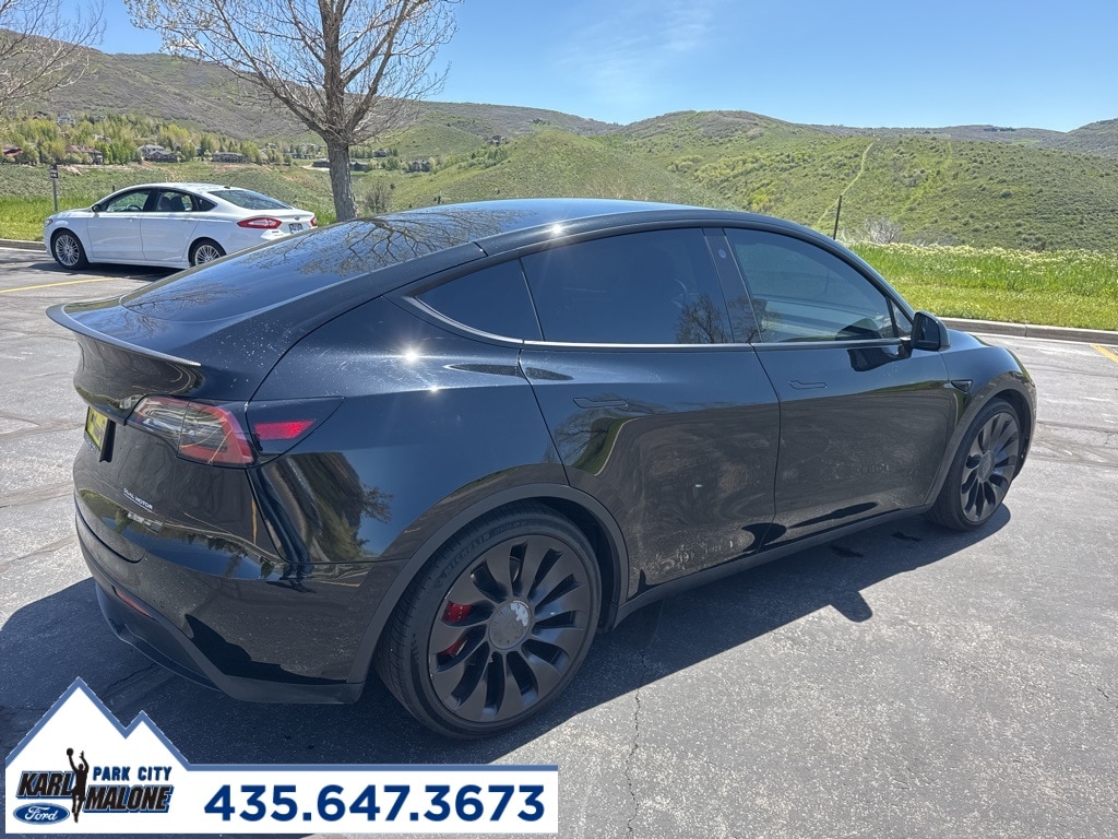 Used 2022 Tesla Model Y Performance with VIN 7SAYGDEF0NF486615 for sale in Park City, UT