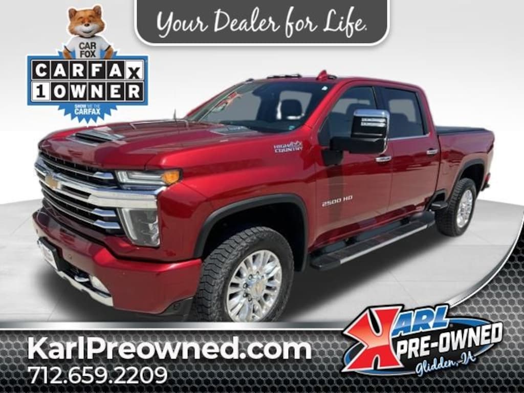 Used 2022 Chevrolet Silverado 2500HD High Country Crew Cab Pickup