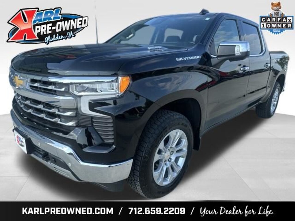 Used 2025 Chevrolet Silverado 1500 LTZ Crew Cab Pickup