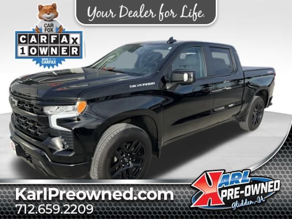 Used 2024 Chevrolet Silverado 1500 RST Crew Cab Pickup