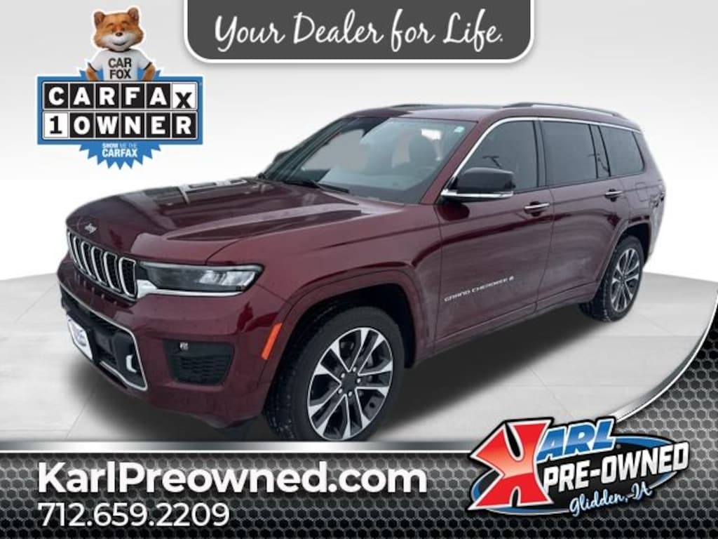 Used 2023 Jeep Grand Cherokee L Overland SUV