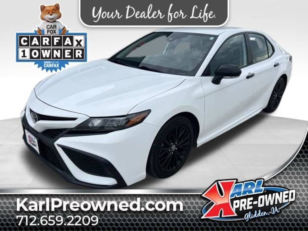 Used 2022 Toyota Camry SE Nightshade Sedan