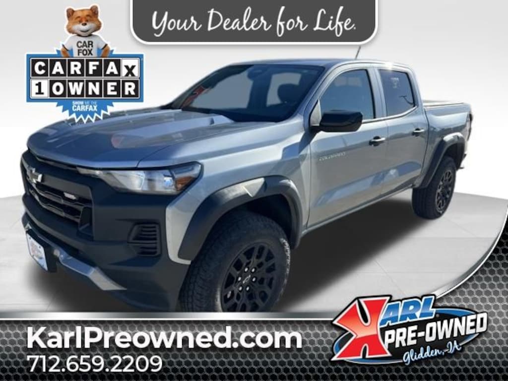Used 2024 Chevrolet Colorado Trail Boss Crew Cab Pickup