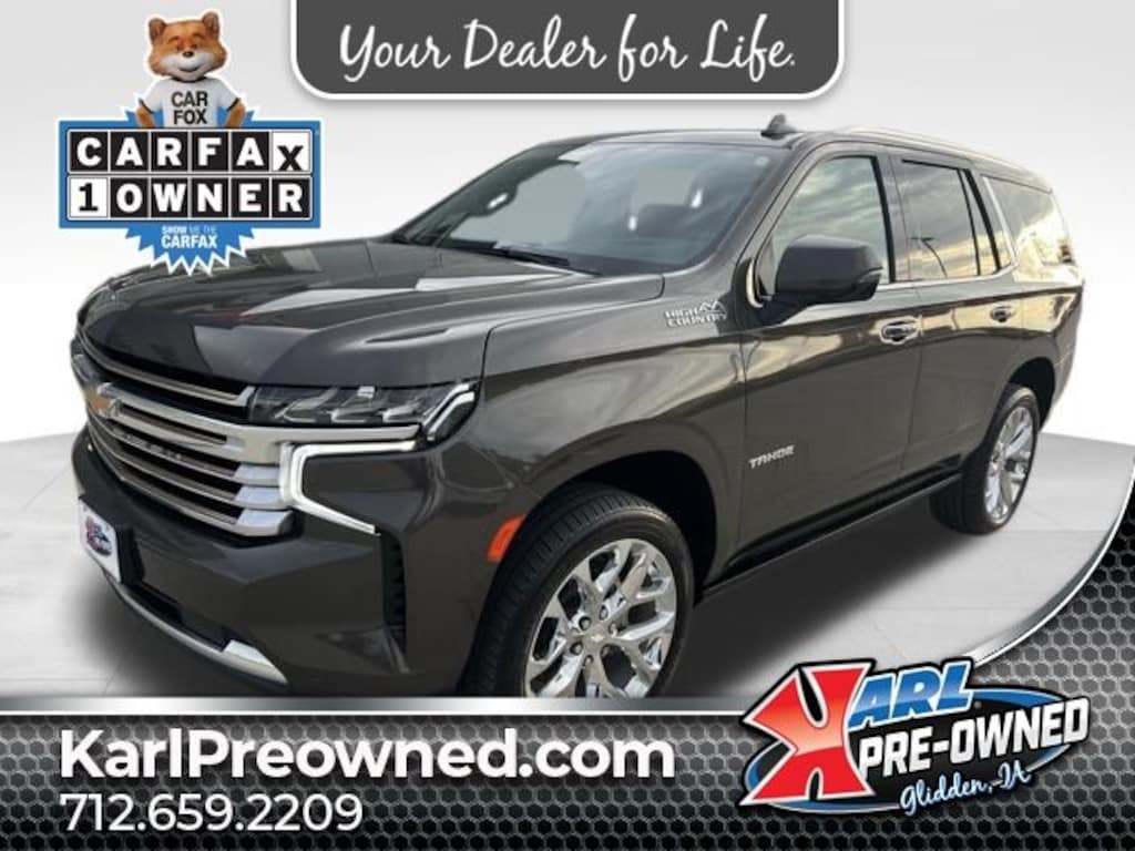 Used 2021 Chevrolet Tahoe High Country SUV