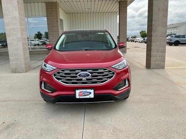 Certified 2021 Ford Edge Titanium with VIN 2FMPK4K92MBA52211 for sale in Story City, IA