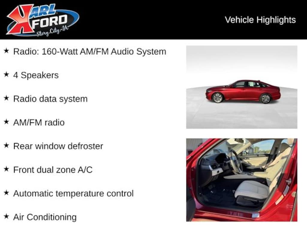 Used 2018 Honda Accord Hybrid Base Sedan