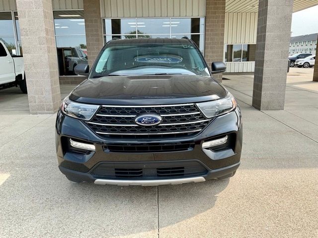 Certified 2022 Ford Explorer XLT with VIN 1FMSK8DH4NGB73385 for sale in Story City, IA