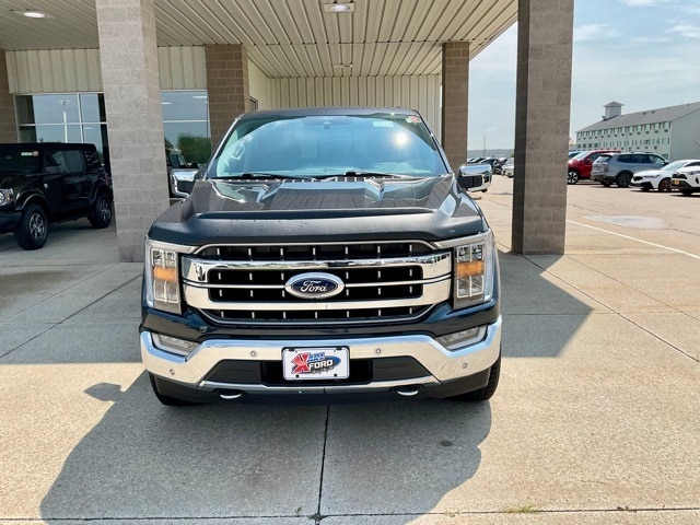 Certified 2021 Ford F-150 Lariat with VIN 1FTFW1E82MFA59874 for sale in Story City, IA