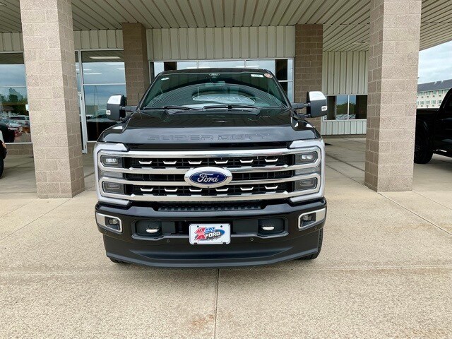 Certified 2024 Ford F-350 Super Duty Platinum with VIN 1FT8W3BM3RED57496 for sale in Story City, IA