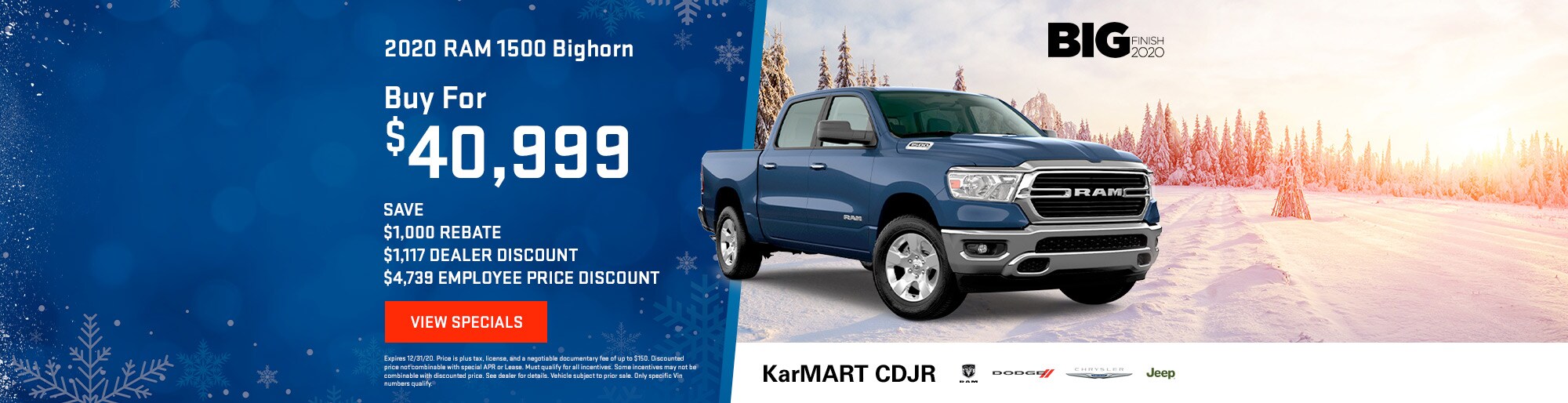 KarMART Chrysler Jeep Dodge Ram FIAT Car Dealer in