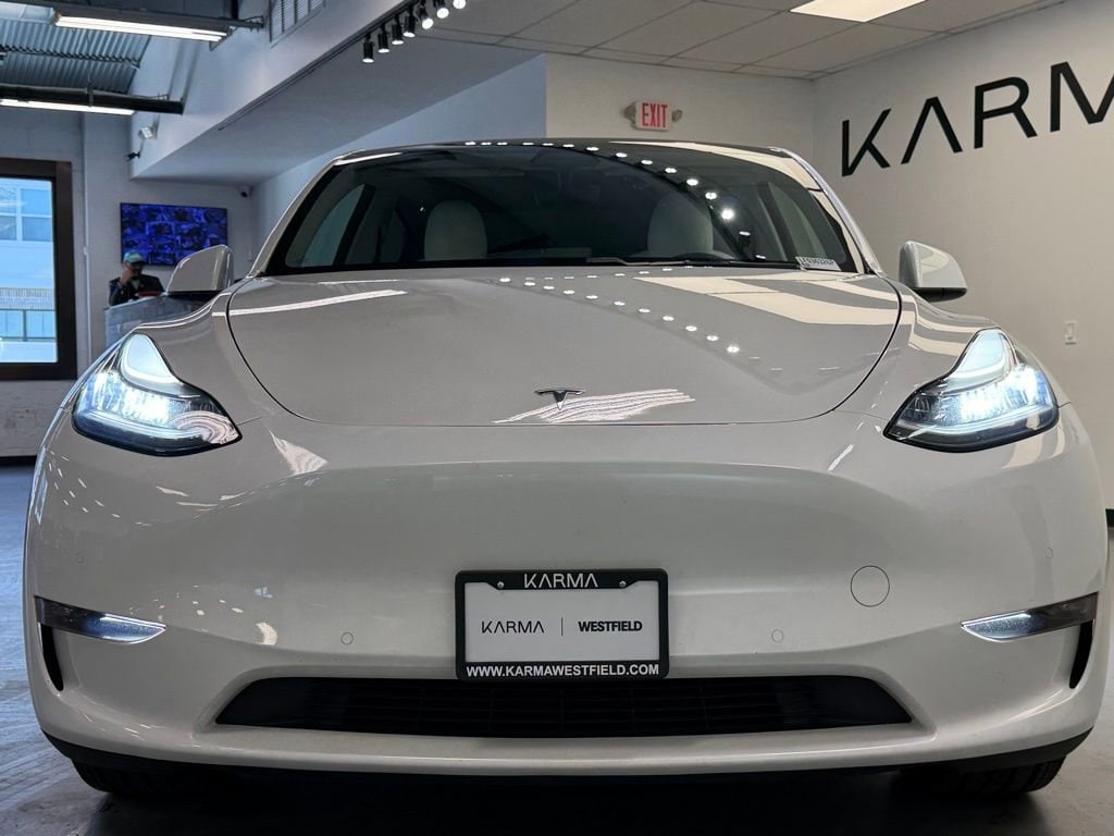 Used 2020 Tesla Model Y Long Range with VIN 5YJYGDEEXLF036326 for sale in Westfield, NJ