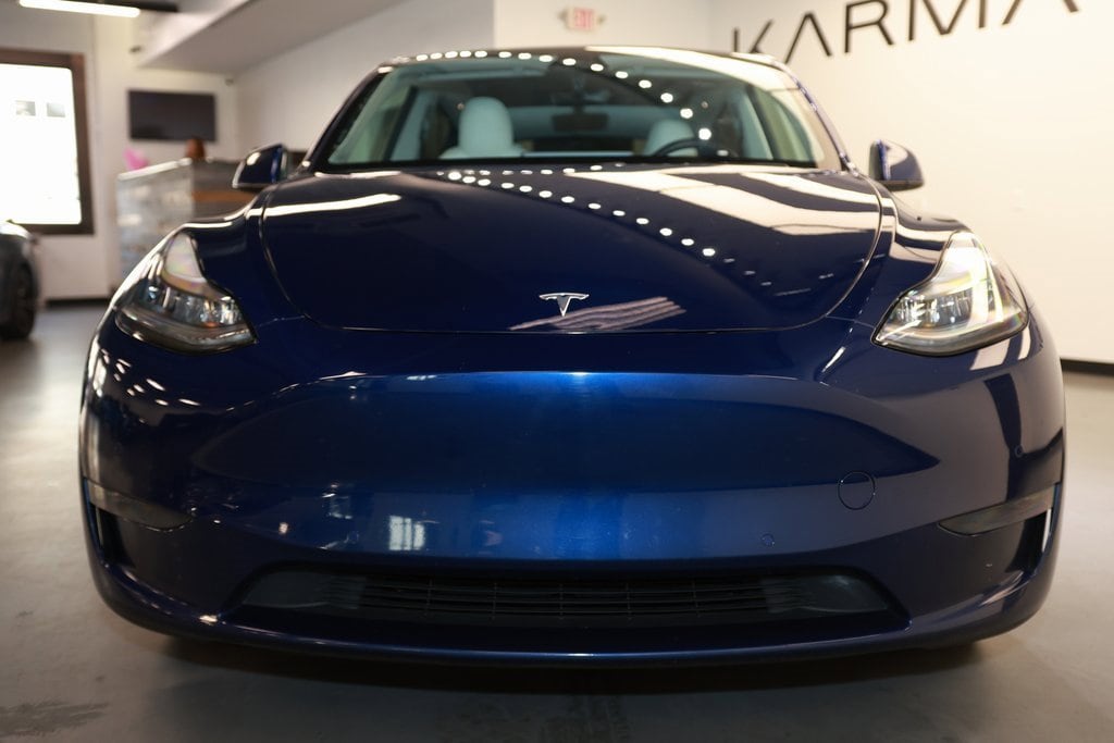Used 2021 Tesla Model Y Long Range with VIN 5YJYGDEE3MF080847 for sale in Northfield, Minnesota