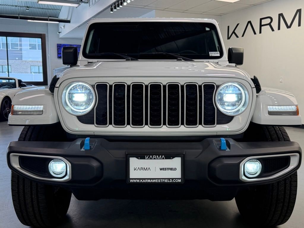 Used 2024 Jeep Wrangler 4xe Sahara 4XE with VIN 1C4RJXP6XRW162588 for sale in Westfield, NJ