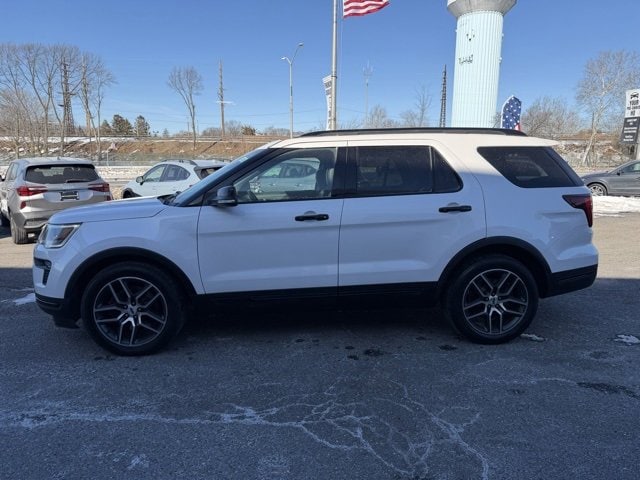Used 2018 Ford Explorer Sport with VIN 1FM5K8GT1JGB96064 for sale in Rockville Centre, NY