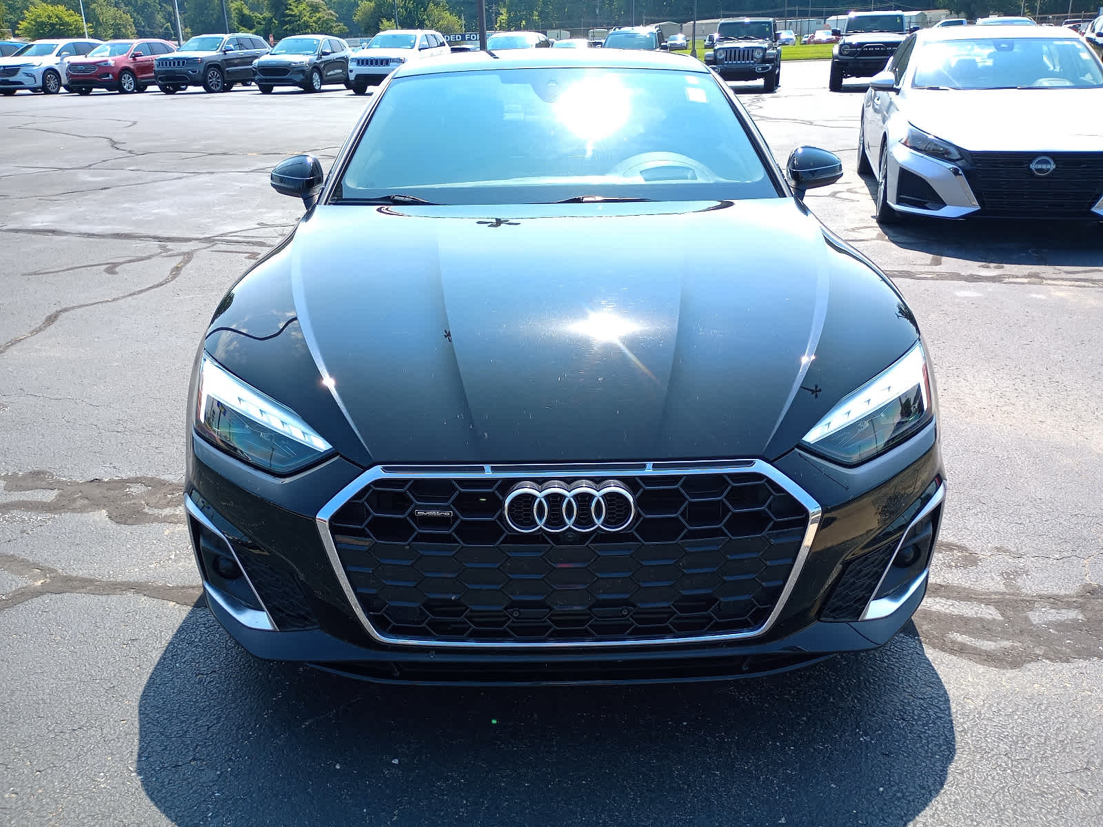 Used 2021 Audi A5 Coupe Prestige with VIN WAUUAAF55MA054950 for sale in Henderson, KY