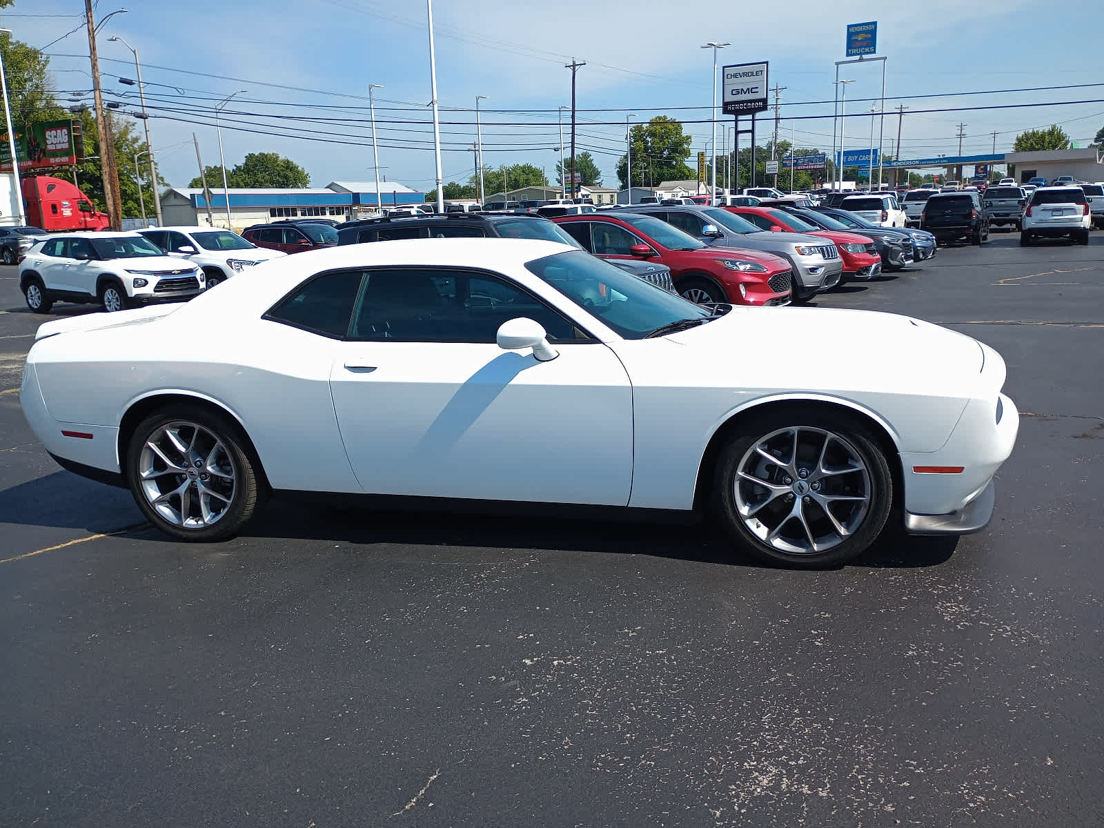 Used 2022 Dodge Challenger GT with VIN 2C3CDZJG6NH268527 for sale in Henderson, KY