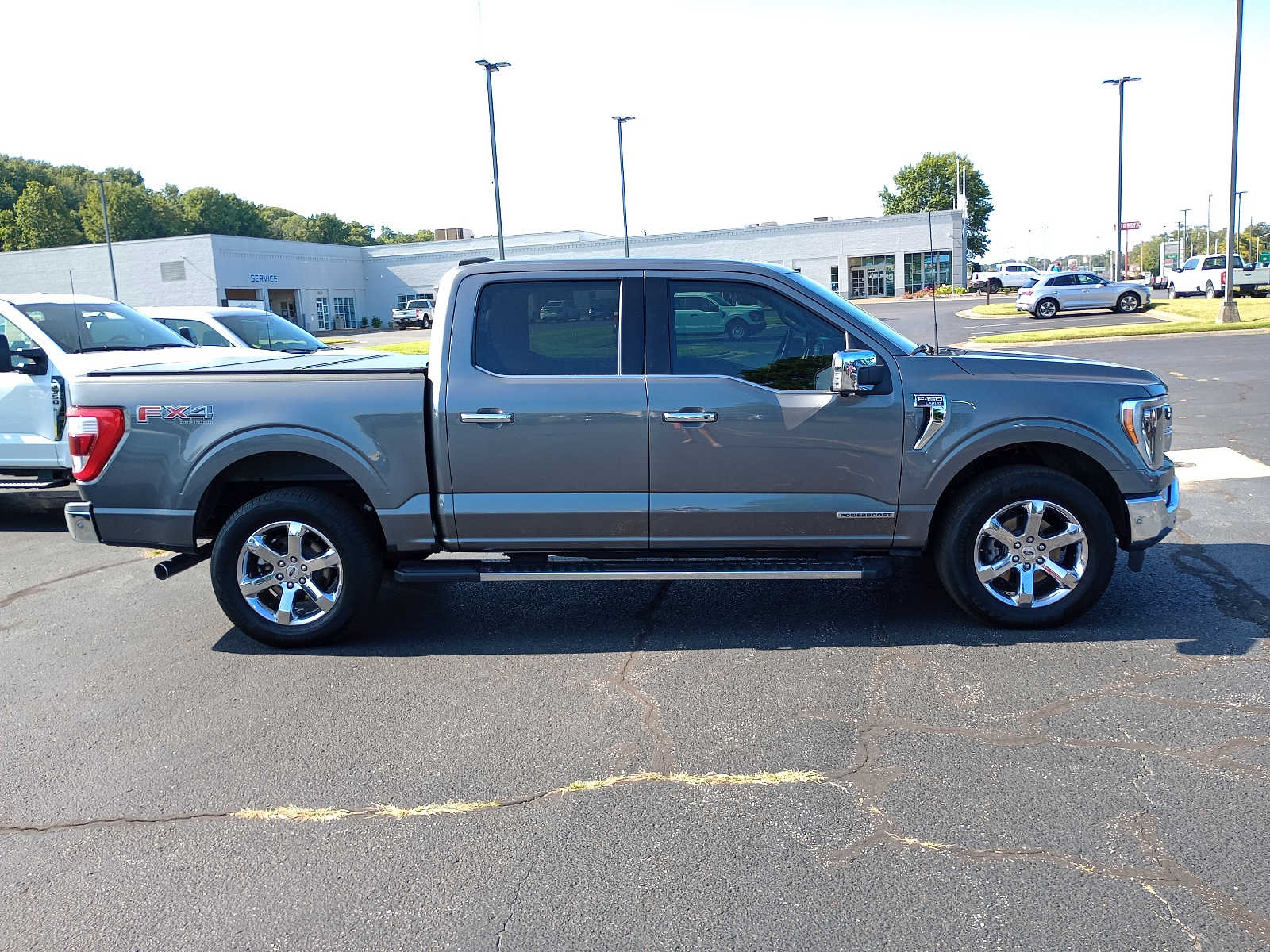 Used 2021 Ford F-150 Lariat with VIN 1FTFW1ED4MFC02479 for sale in Henderson, KY