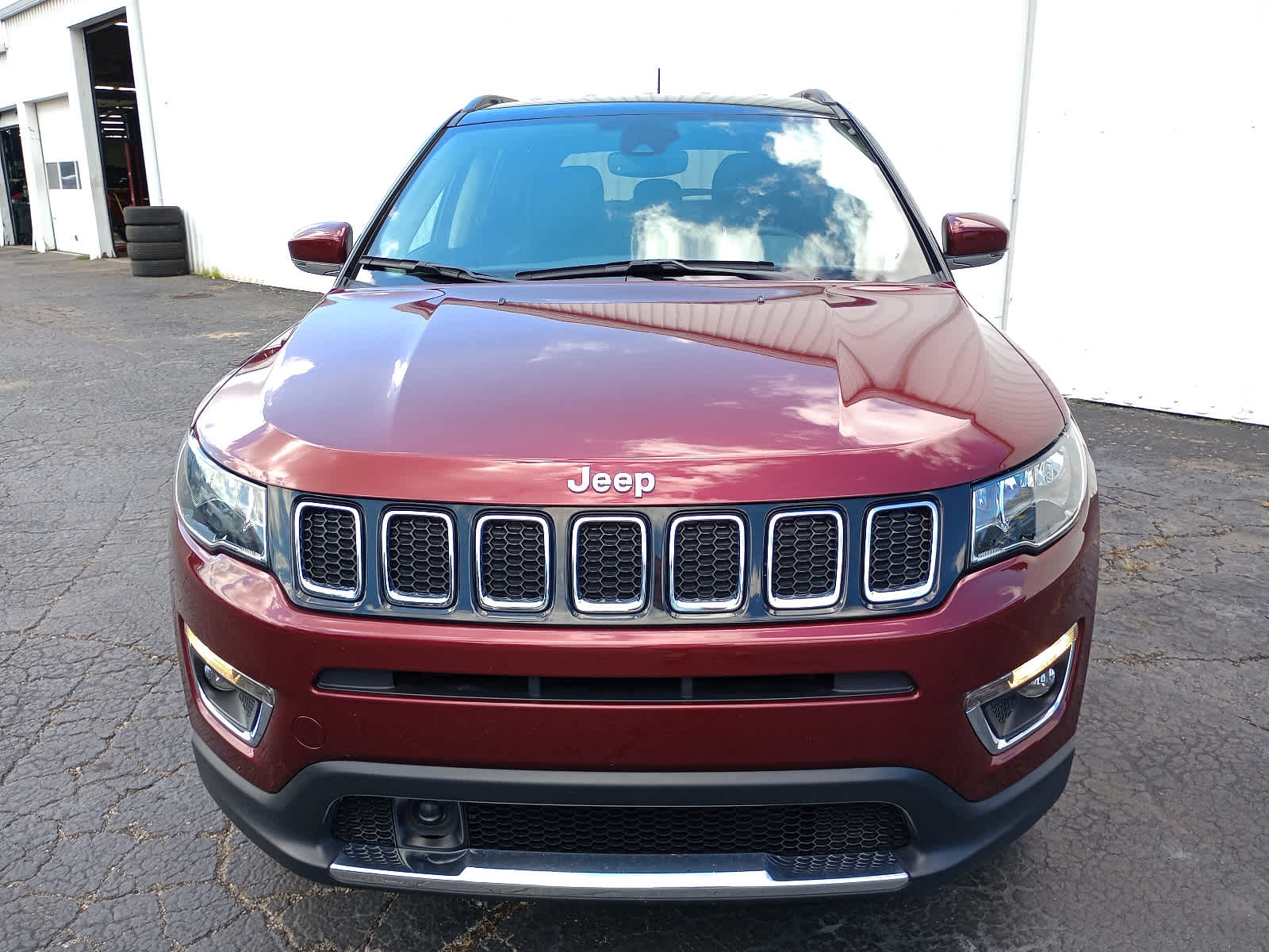 Used 2021 Jeep Compass Limited with VIN 3C4NJDCBXMT569986 for sale in Henderson, KY