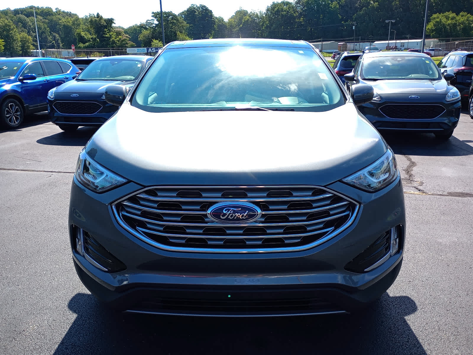 Used 2021 Ford Edge SEL with VIN 2FMPK4J91MBA11604 for sale in Henderson, KY