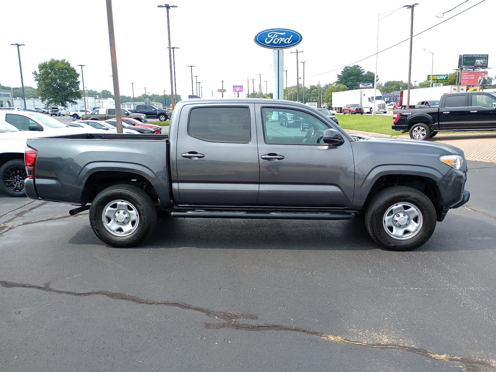 Used 2021 Toyota Tacoma SR with VIN 3TMCZ5AN3MM420090 for sale in Henderson, KY