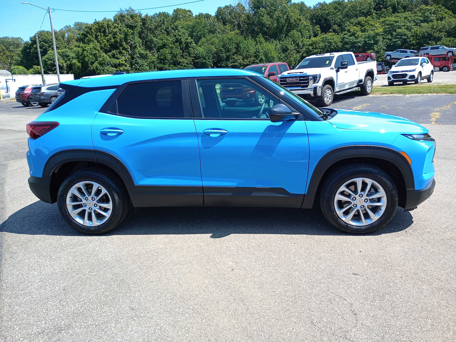 Used 2024 Chevrolet TrailBlazer LS with VIN KL79MMSL4RB081299 for sale in Henderson, KY