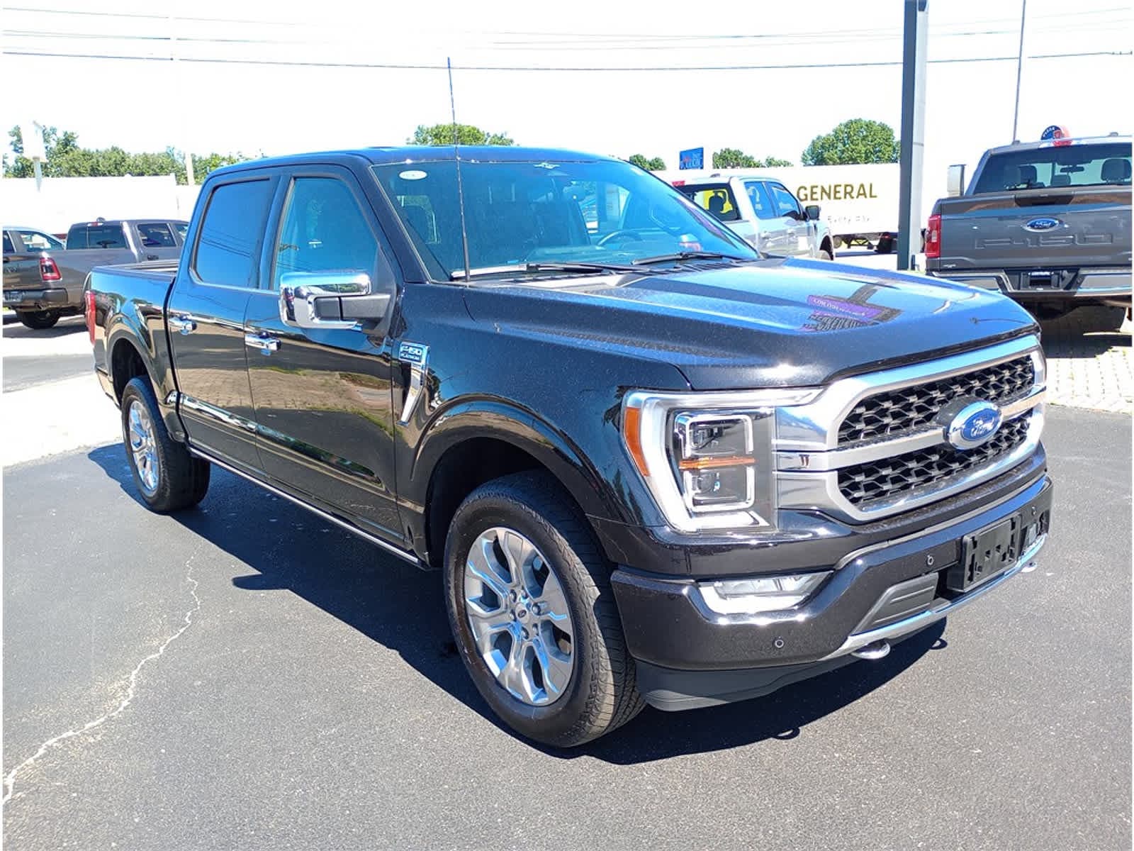 Used 2023 Ford F-150 Platinum with VIN 1FTFW1E84PFB89319 for sale in Henderson, KY