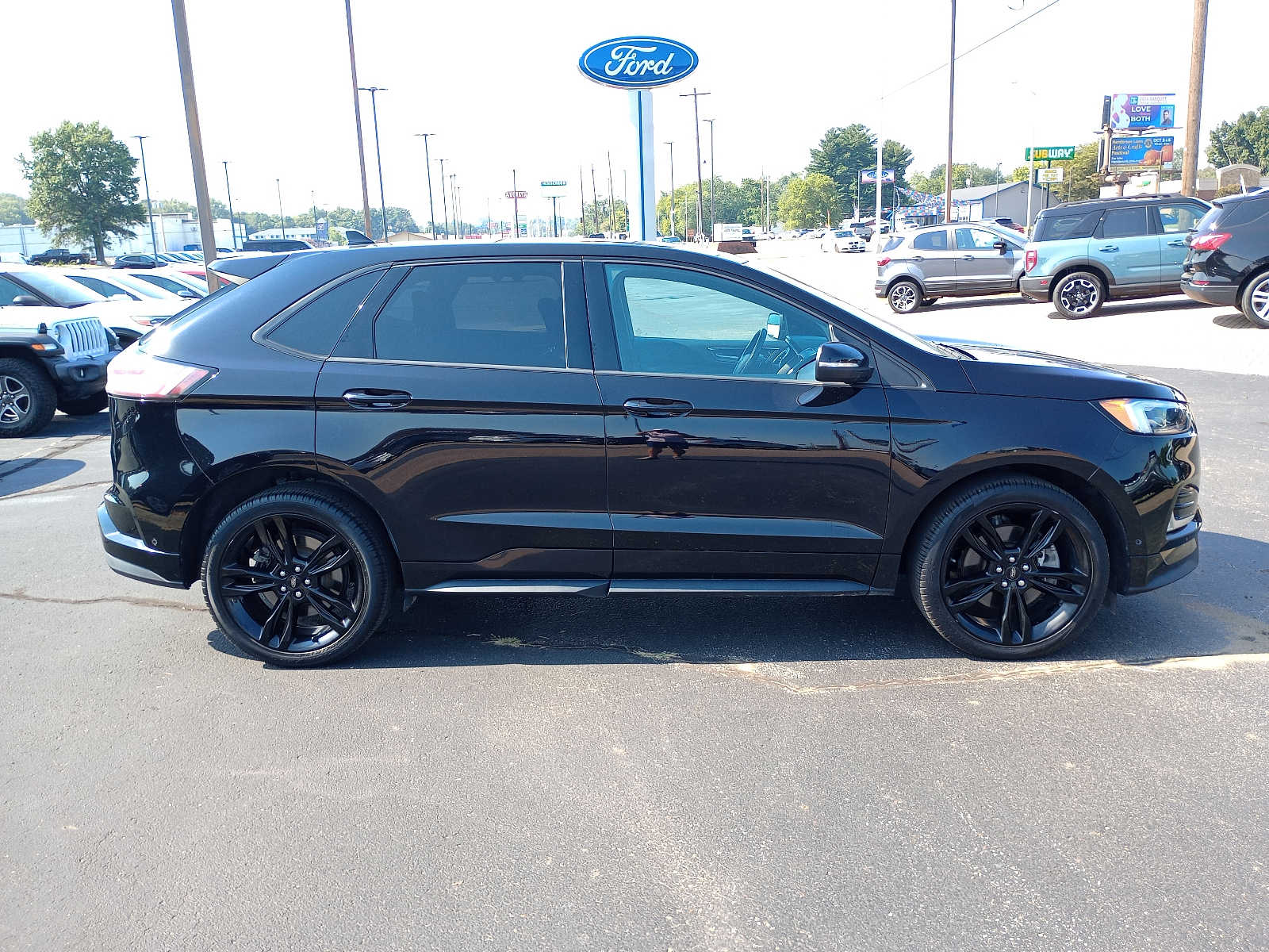 Used 2019 Ford Edge ST with VIN 2FMPK4AP6KBB27263 for sale in Henderson, KY