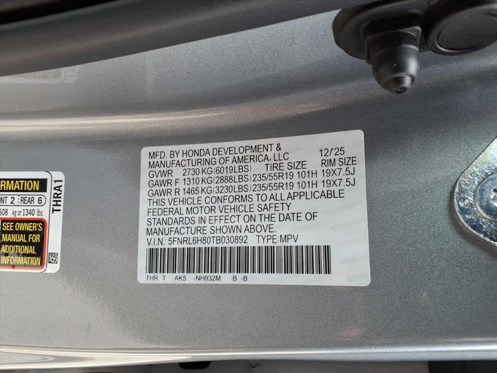 Thumbnail: 2026 Honda Odyssey - 21