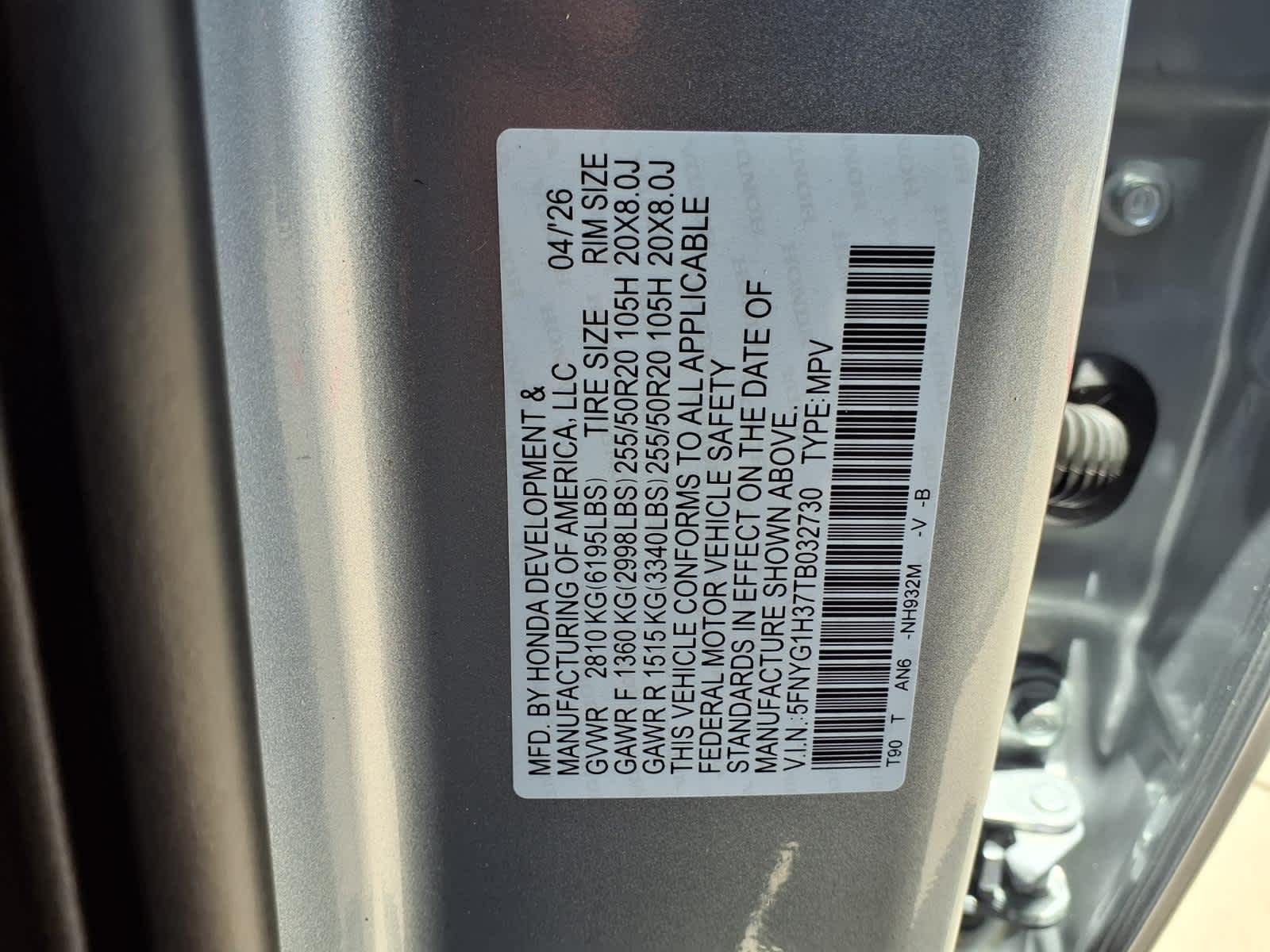 Thumbnail: 2026 Honda Pilot - 21