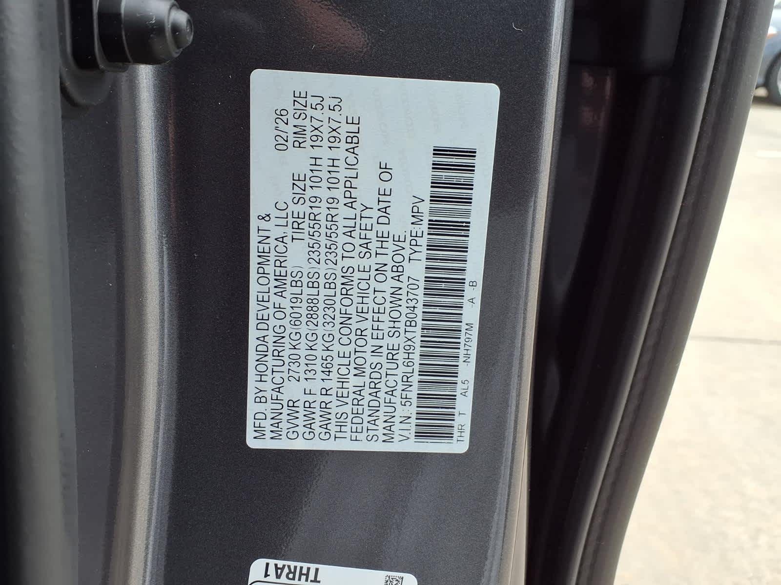 Thumbnail: 2026 Honda Odyssey - 21