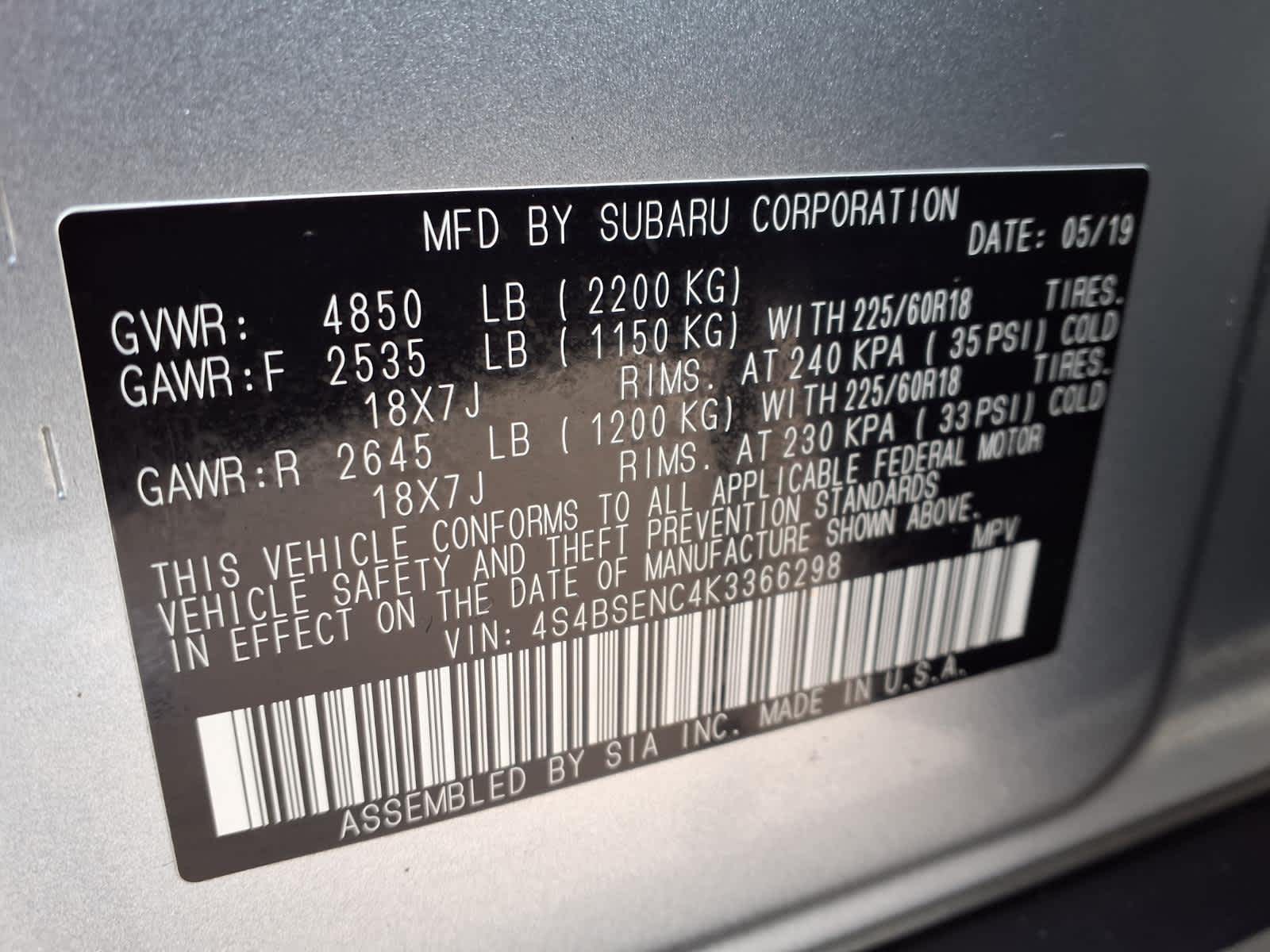 Thumbnail: 2019 Subaru Outback - 25