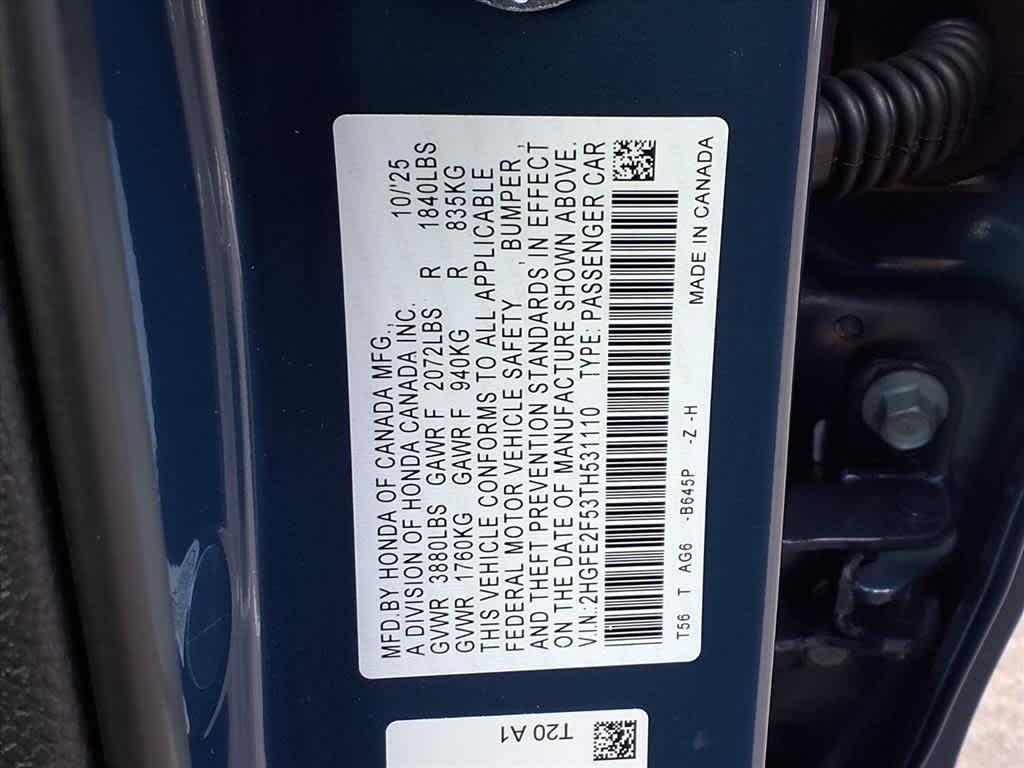 Thumbnail: 2026 Honda Civic - 23