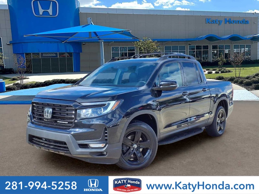 Certified 2023 Honda Ridgeline Black Edition Truck Crew Cab