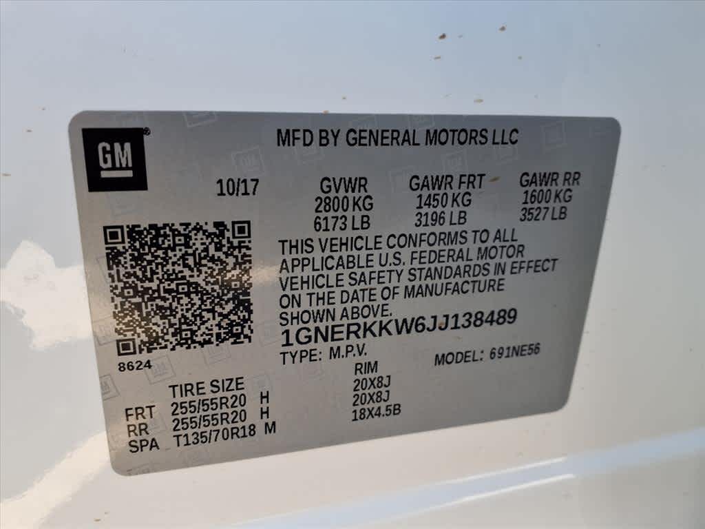 Thumbnail: 2018 Chevrolet Traverse - 25