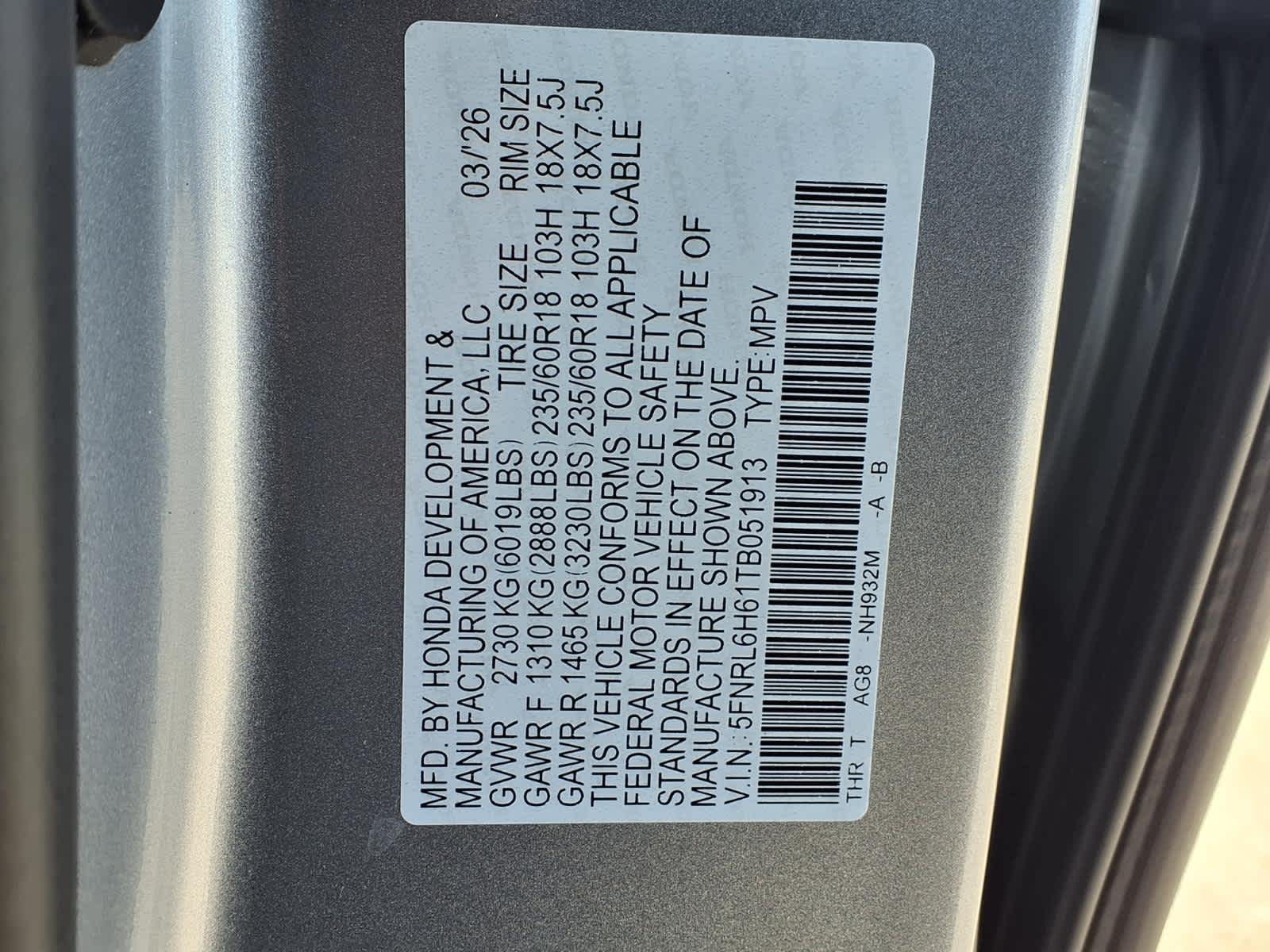 Thumbnail: 2026 Honda Odyssey - 21