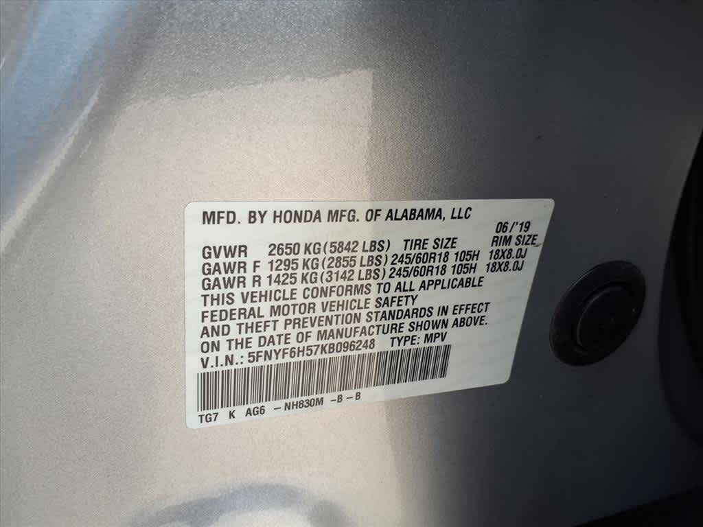 Thumbnail: 2019 Honda Pilot - 21