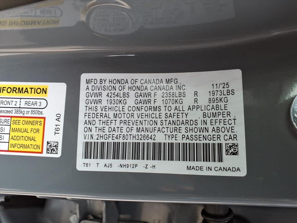 Thumbnail: 2026 Honda Civic - 21