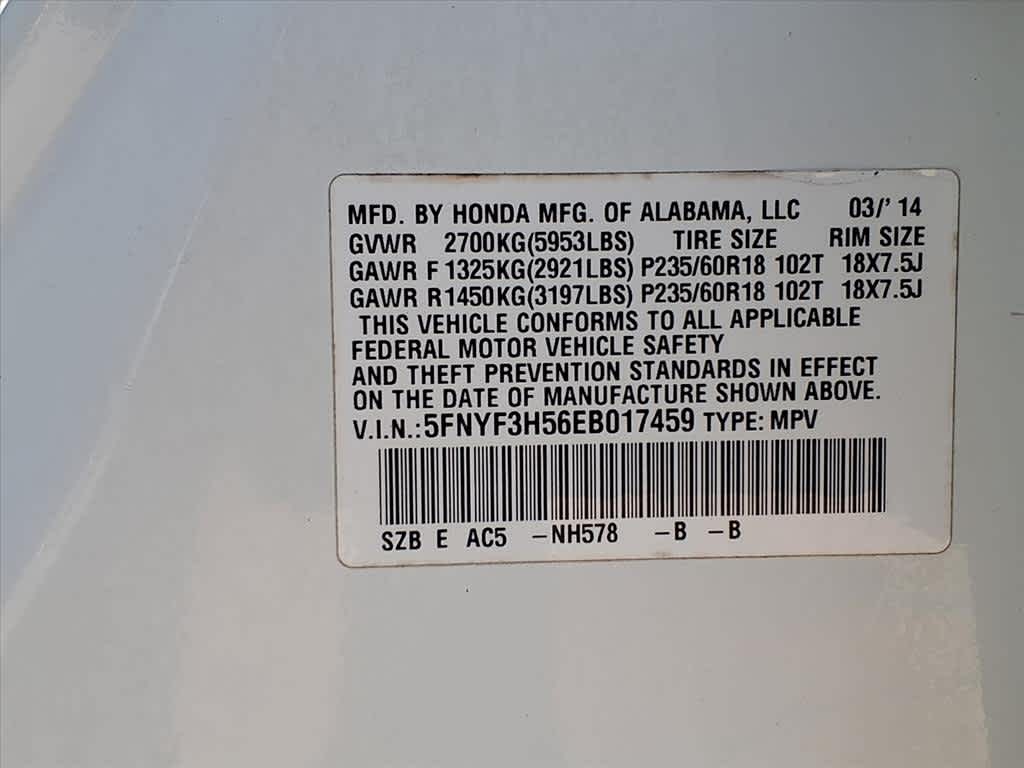 Thumbnail: 2014 Honda Pilot - 21