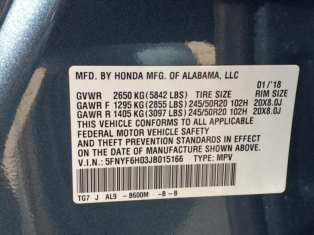 Thumbnail: 2018 Honda Pilot - 25