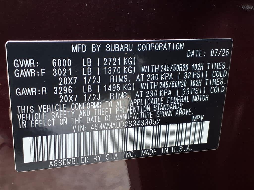 Thumbnail: 2025 Subaru Ascent - 25