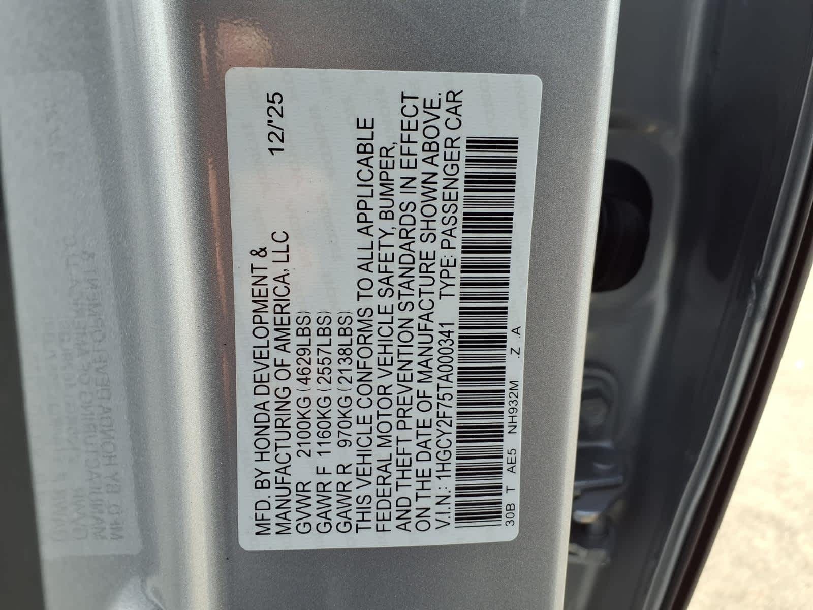 Thumbnail: 2026 Honda Accord - 21