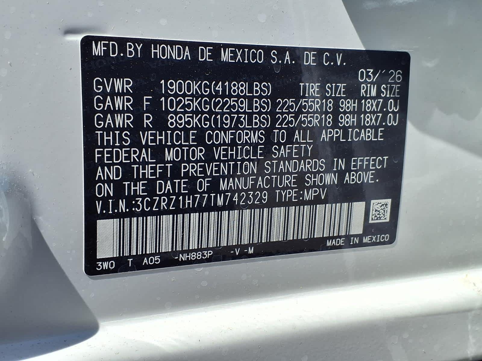 Thumbnail: 2026 Honda HR-V - 21