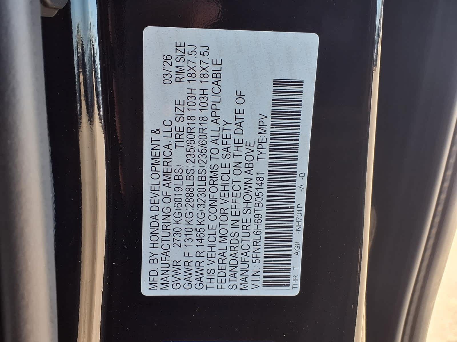 Thumbnail: 2026 Honda Odyssey - 21