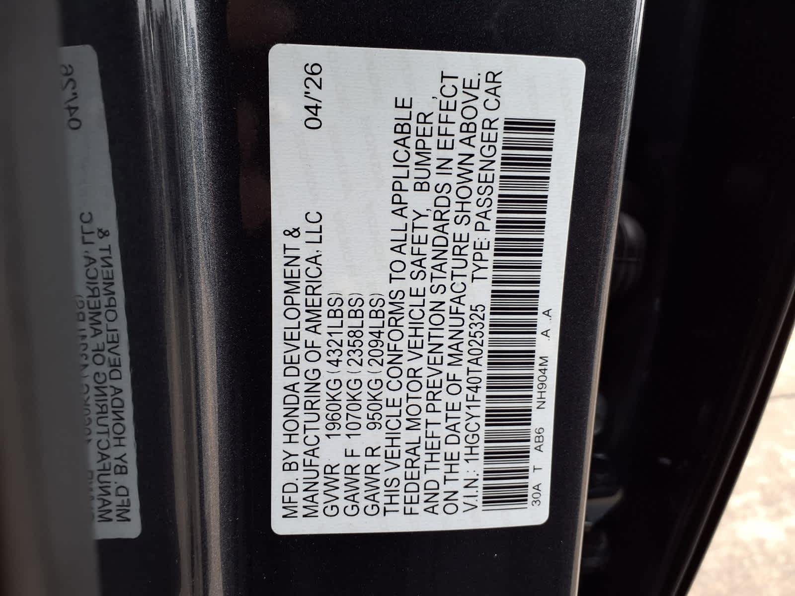 Thumbnail: 2026 Honda Accord - 21