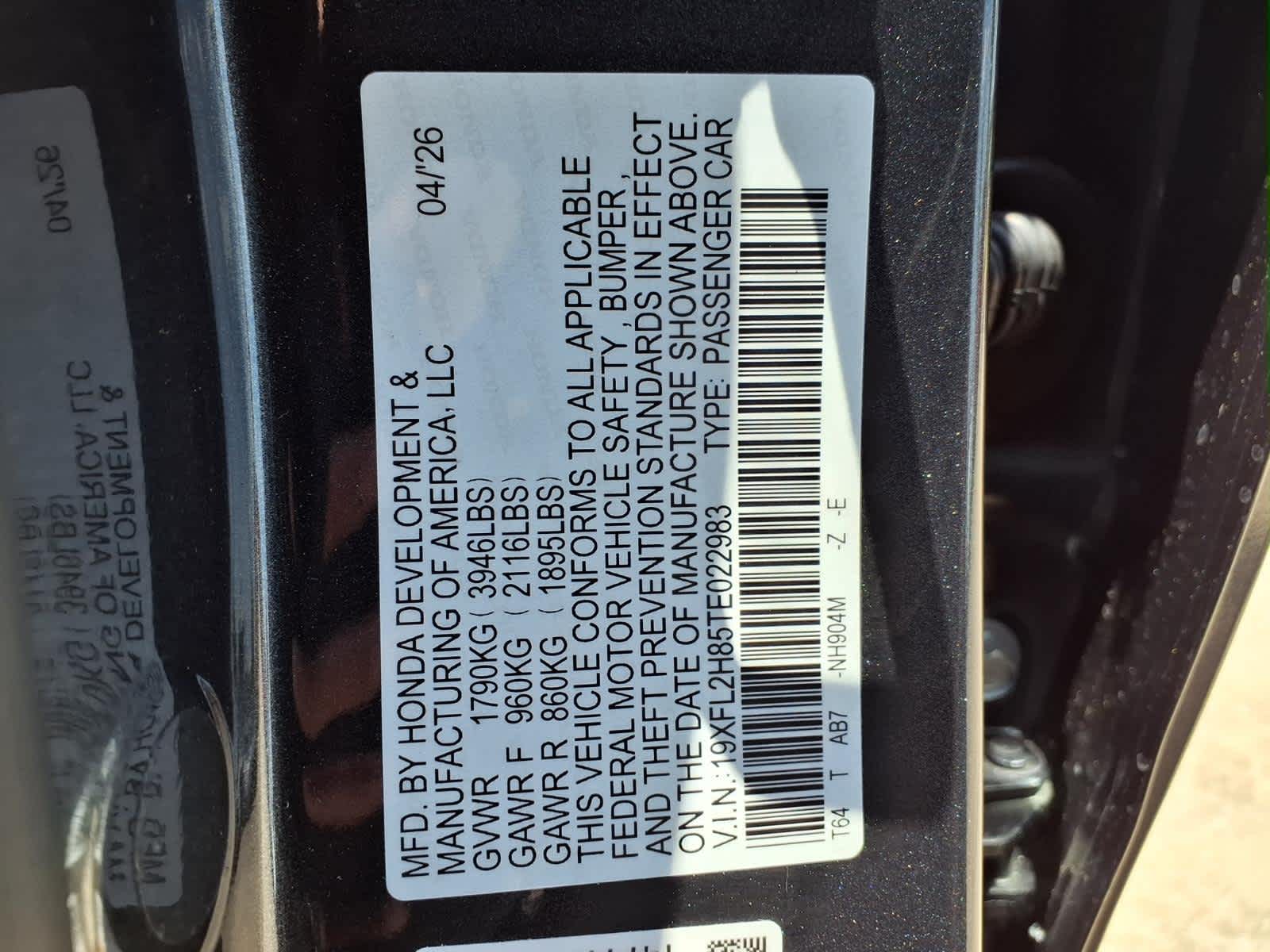 Thumbnail: 2026 Honda Civic - 21