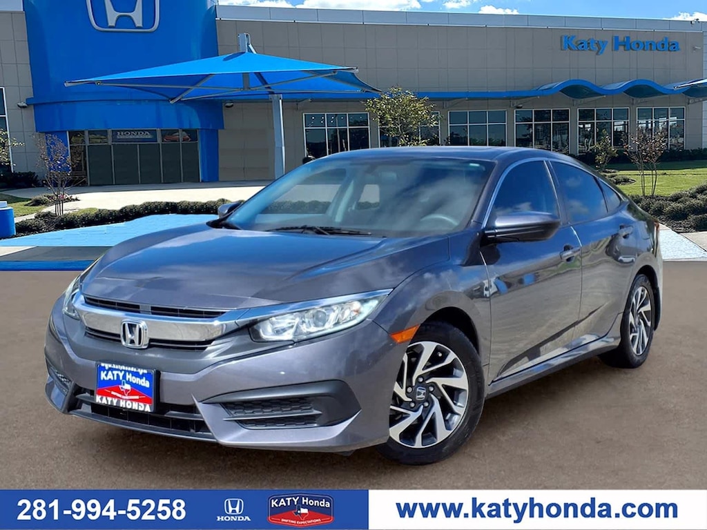 Used 2016 Honda Civic EX Sedan