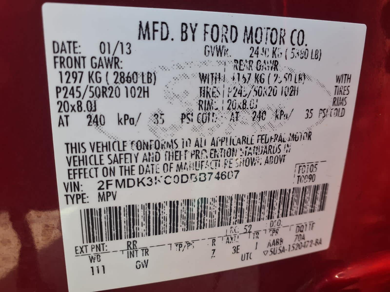 Thumbnail: 2013 Ford Edge - 25