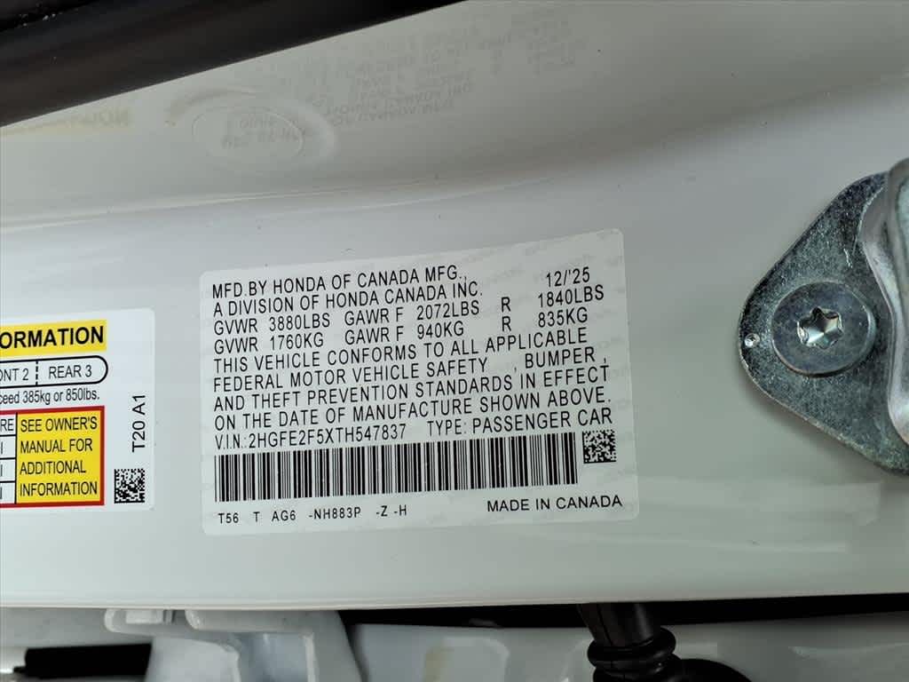 Thumbnail: 2026 Honda Civic - 21